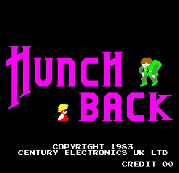 Hunchback (Scramble hardware) screen shot title